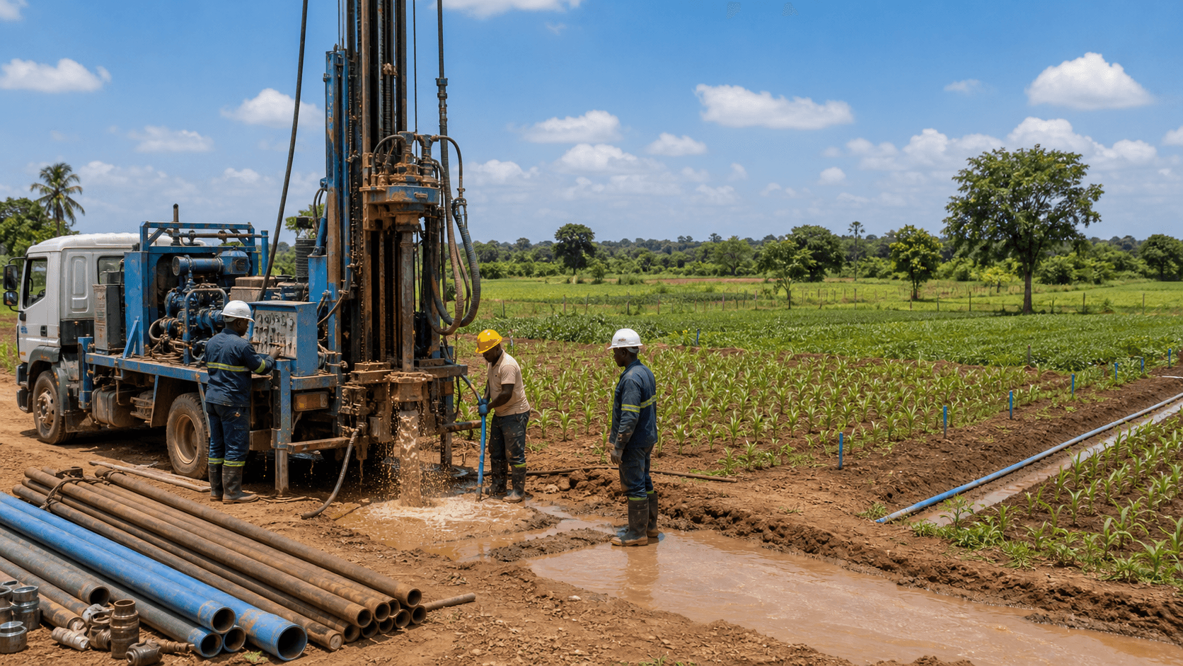 Forage pour Site Agricole