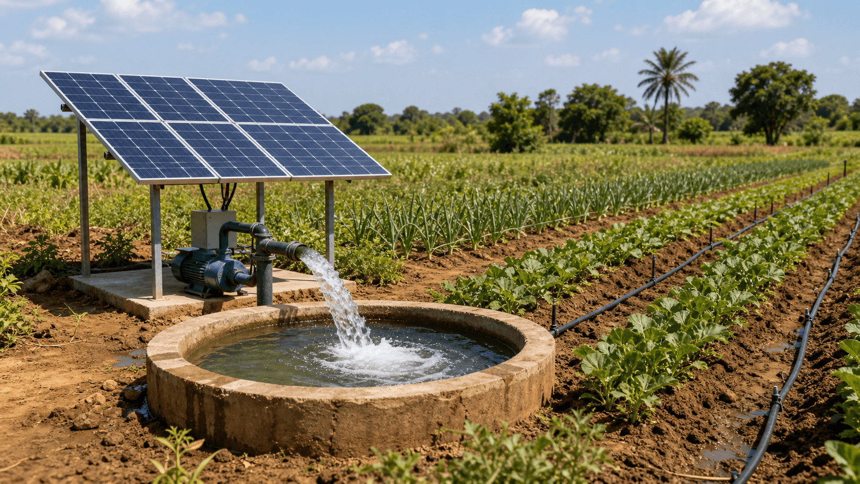 Pompage Solaire Agricole