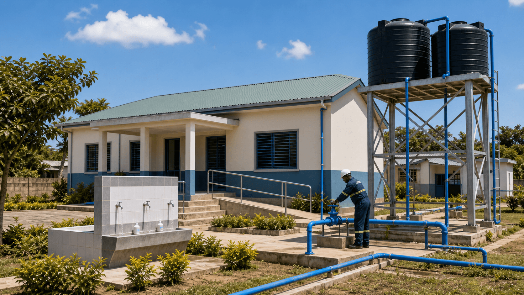 Réseau d’Eau pour Centre de Santé