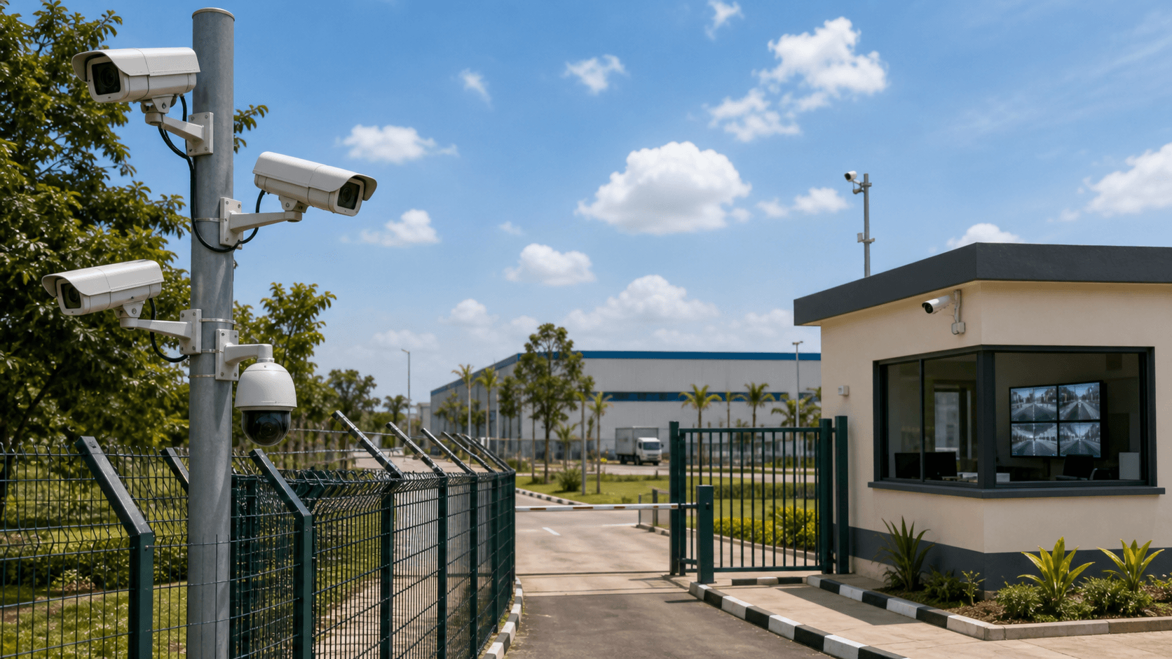 Sécurité Périmétrique CCTV